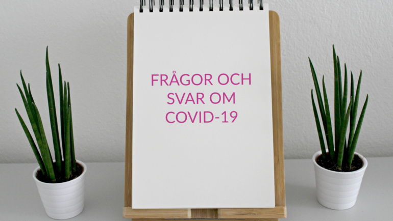 Frågor och svar om covid-19